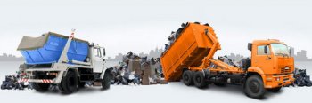 Вывоз мусора контейнером - удобно и практично